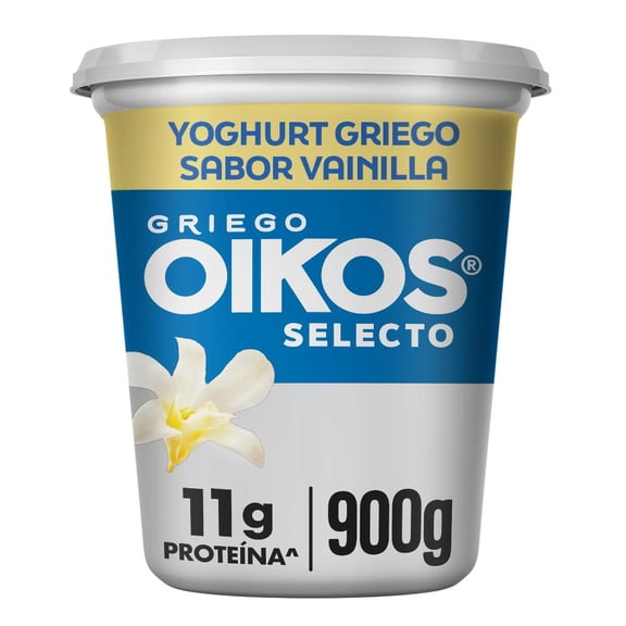Yogurt Griego Oikos Selecto Vainilla 11g De Proteína 900g