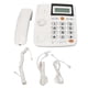 thumbnail image 1 of Corded Landline Phone, Caller ID, Amplified HD, Handsfree Call, Adjustable Brightness, Big Button Phone for Seniors, 1 of 5