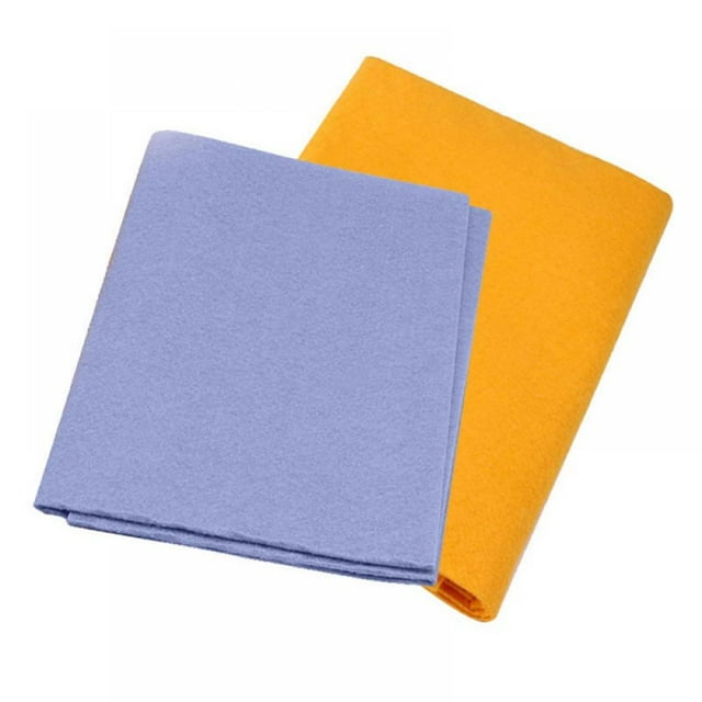 4 Pack Shammy Towels Super Absorbent Chamois Cloths Large Size 15x15