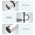 thumbnail image 5 of Cable Divisor en y XLR Hembra A Doble Macho de 30 cm y 3 Pines, Adaptador de Audio con Cable Divisor de Micrófono, 5 of 5
