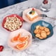 thumbnail image 4 of Cheer.US - 5 tazones de postre pequeños de plástico para aperitivos, arroz, condimentos, guarniciones o helado. Plato de fruta reutilizable, resistente al desgaste, antideslizante, para el hogar., 4 of 7