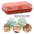 thumbnail image 3 of Estuche de viaje para joyas Ficarrico, organizador de almacenamiento portátil para joyas, caja de almacenamiento para anillos, pendientes, collares, regalos, 3 of 5