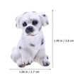 thumbnail image 3 of 4 Pcs Figurines Miniatures de Chiens Bonsaï Modèles de Chiot Animaux Miniatures Ornements en Résine pour Maison de Poupée, 3 of 8