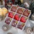 thumbnail image 4 of Christmas Ball Ornaments for Christmas Tree Decorations Hanging Balls 18 Pcs 3.15" Glitter Crystal Champagne Shatterproof Christmas Ornaments Balls Set for Xmas Wedding Party Holiday Home Decor, 4 of 8