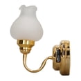 thumbnail image 2 of Mini Wall Light, DIY 1:12 Scale 3V Simulation Dollhouse Wall Lamp Battery Powered Miniature  For Decoration For Collector, 2 of 8