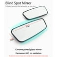 thumbnail image 3 of 360° Rotating Frameless Car Blind Spot Mirror - HD Glass Wide-Angle Rearview for SUV Sedan Lane Change Safety Adhesive Installation, 3 of 9