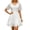 White, variant on Casual Short Sleeve Dress Summer V Neck Flowy Chiffon Slim Fit Midi Length Comfortable Daily Wear Fashion Women Elegant Party Dress Sexy Easter Easter St. Patrick's Day Ladies Dress Pink M