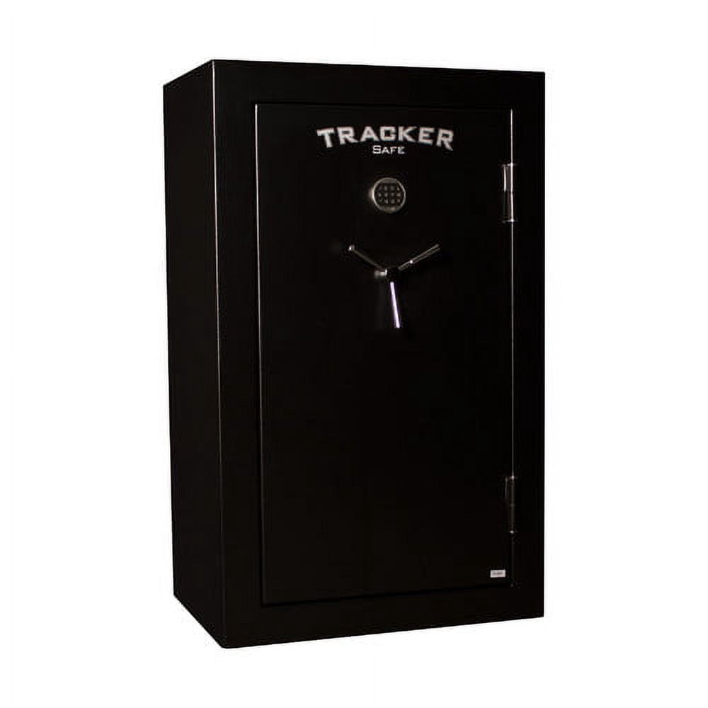Tracker Safe M22-DLG 24-Gun Fire Resistant Combination/Dial Lock Gun Safe, Black