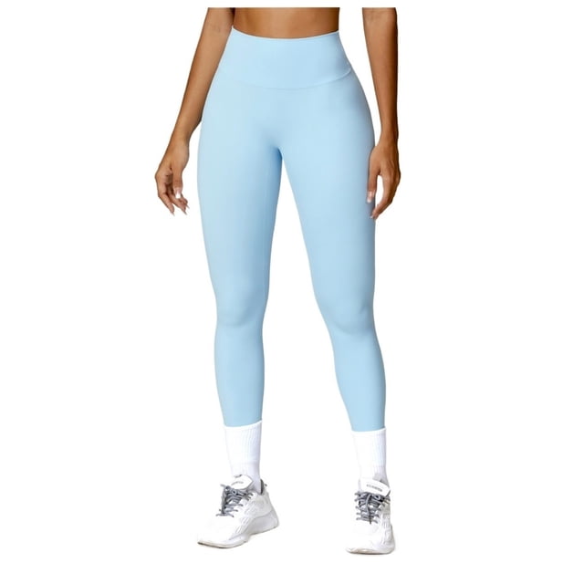 Leggings de entrenamiento ocultos for mujer, cintura alta, levantamiento de glúteos con control de barriga, pantalones de yoga for gimnasio