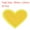 Dark Yellow, variant on Heart Shaped Iron on Patches Red Embroidered Sew on Love Applique Patches 33 Pack
