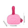 thumbnail image 3 of Baycosin Creative Travel Toiletry Bag Handheld Storage Bag Collision Colour Letters Large Capacity Love Cosmetic Bag, 3 of 8