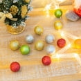 thumbnail image 4 of Bobasndm 12Pcs Decorated Christmas Balls 3cm,Fadeless,Decorated with Festival, Wedding, Party and Christmas Tree Balls, 4 of 9