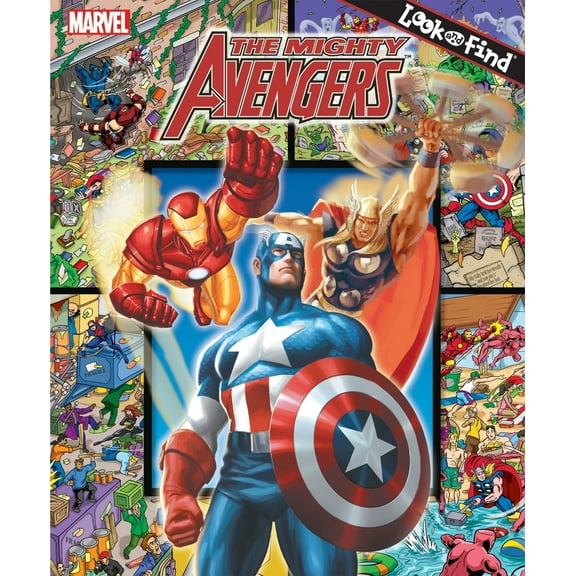 Pre-Owned Look and Find: The Mighty Avengers (Hardcover) 1450840914 9781450840910