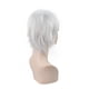 thumbnail image 4 of Peluca de cosplay Tokyo Ghoul Kaneki Ken Anime 30 cm para Halloween, 4 of 4