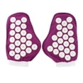 thumbnail image 2 of 1 par de guantes de de acupuntura de reflexología, guantes de tejido profundo de acupresión Púrpura Yuyangstore Masaje de guantes de acupuntura, 2 of 8