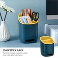 thumbnail image 2 of FOLOYORI 1Pcs Cylindrical Plastic Chopsticks Storage Rack for Kitchen Utensils 17X12.2CM, 2 of 8