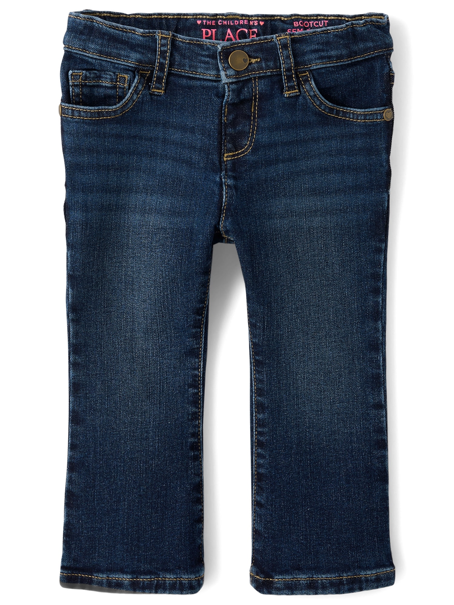 The Children's Place Baby & Toddler Girls Stretch Bootcut Jean, Sizes 6M-5T