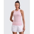 thumbnail image 2 of CRZ YOGA Seamless Workout Tank Tops for Women Hip Length Athletic Running Gym Sleeveless Shirts Racerback, 2 of 6