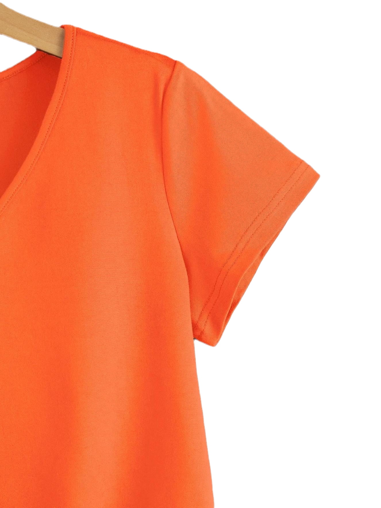Chicos* Orange Print Size X Large Ladies Casual Shirts