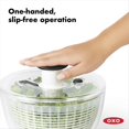 thumbnail image 4 of Good Grips Glass Salad Spinner, Large/6.22 Quart, Clear, 4 of 5