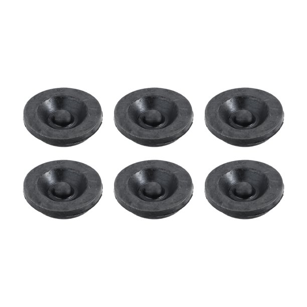 6uds 1.46" Remolque Eje Anti-Polvo Tapa Goma Grasa Tapones para Remolque
