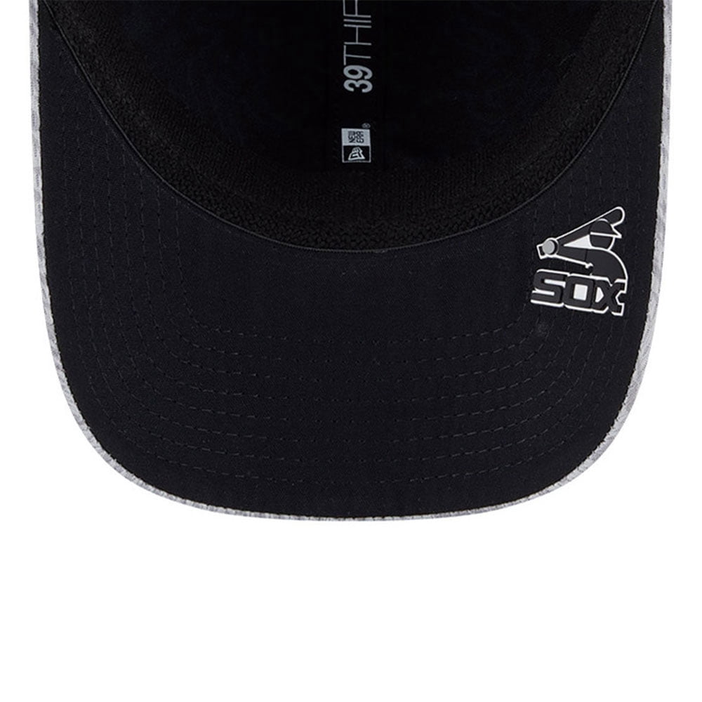 Men's New Era Gray Chicago White Sox 2025 MLB Clubhouse 39THIRTY Flex Hat