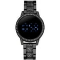 thumbnail image 1 of Jusqu'à 65 % de Rabais Montre Mode Femme Horloge Acier Inoxydable Décontractée Robe Poignet Cristal Bijoux Collier Bagues Boucle d'Oreille Bijoux en Liquidation, 1 of 1