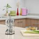 thumbnail image 5 of Condiment Holder Seasoning Rack 4 In 1 Oil Vinegar Dispensers Salt Pepper Shakers Glass Cruet Set, 5 of 5
