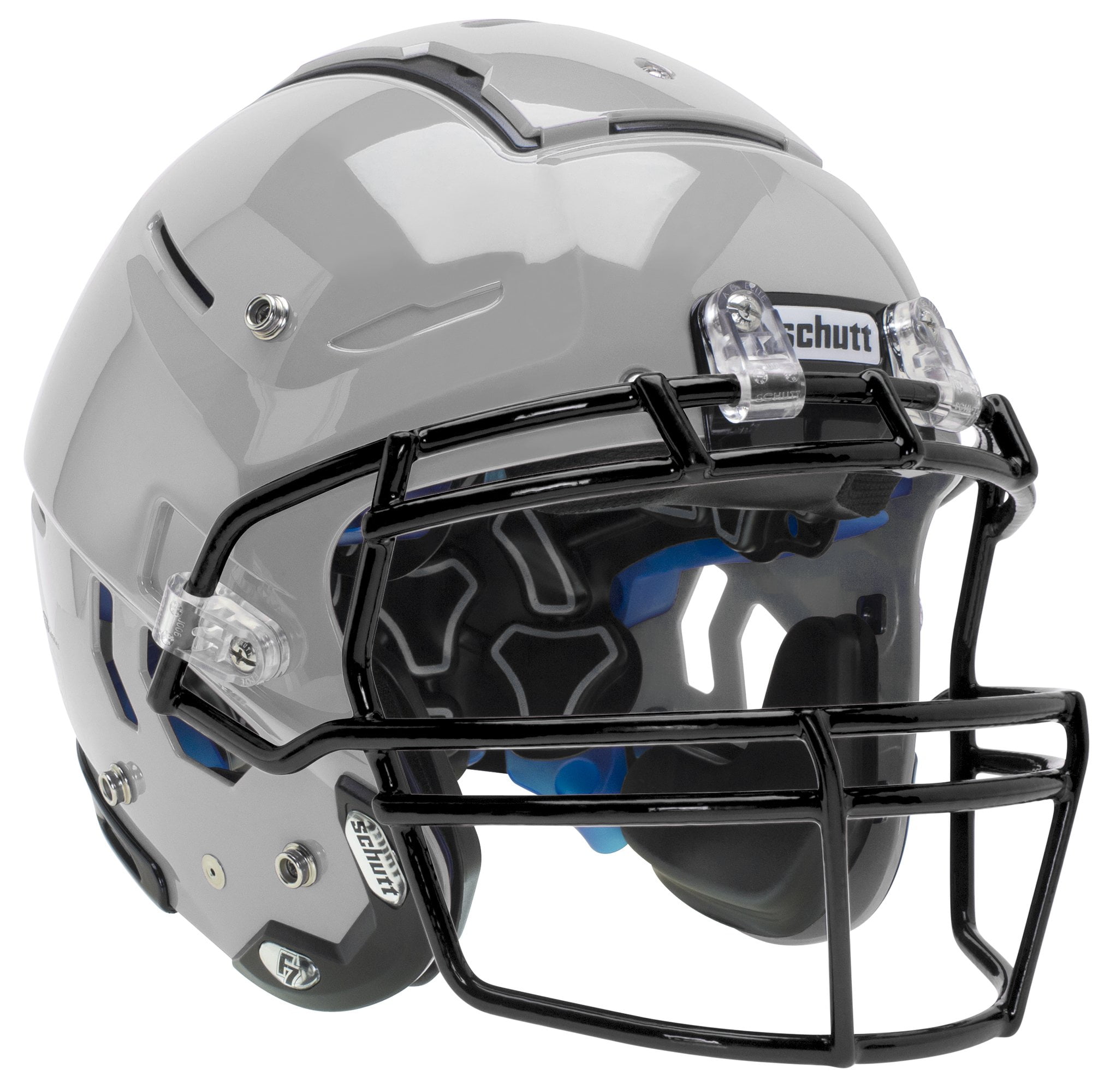 Schutt F7 LX1 Youth Football Helmet (XL, Metallic Silver) atelier