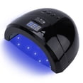 thumbnail image 6 of NFTIGB 48W UV LED Nail Lamp Professional Nail Dryer for Gel Polish Curing with Smart Sensor and Painless Mode, Black (US Plug), 8.6 x 6.7 x 3.9 inches, 6 of 9