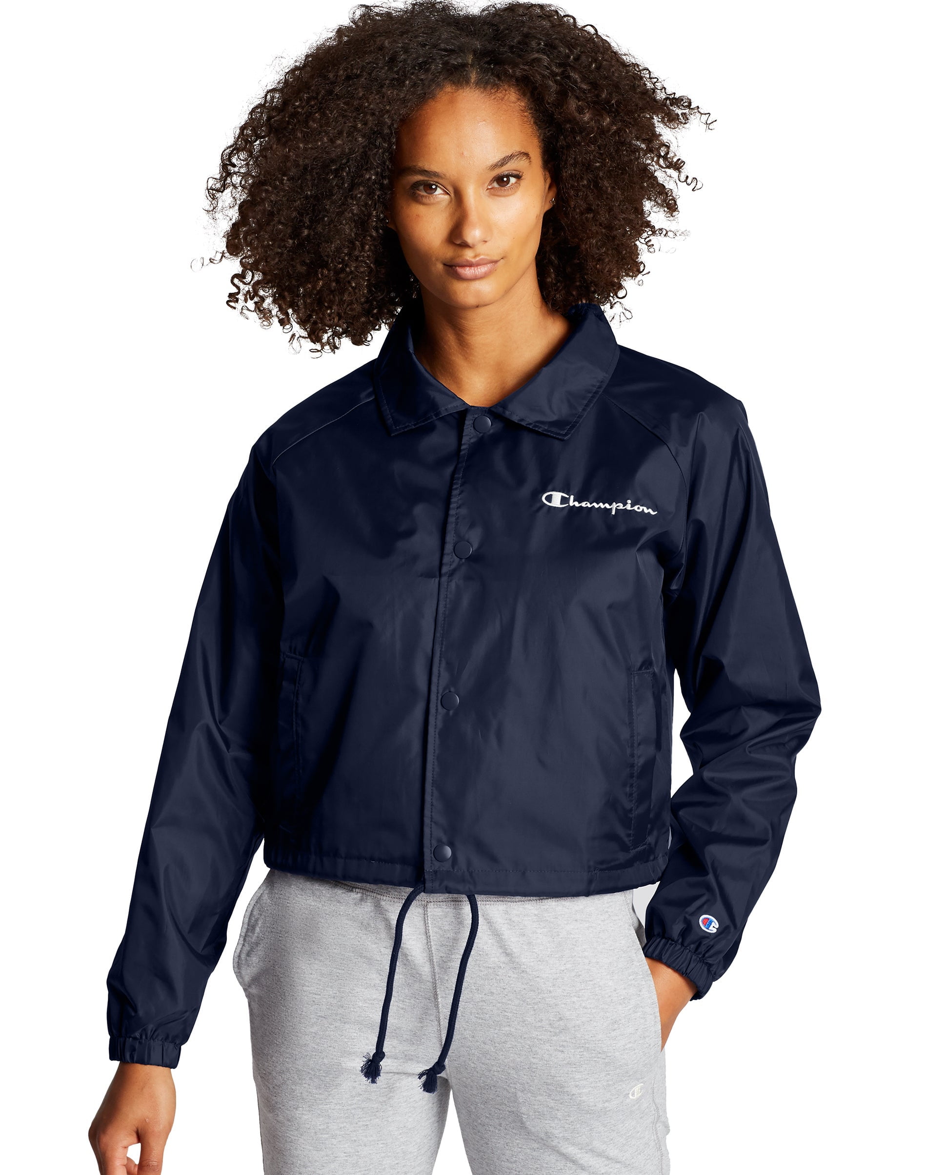 Glimlach Boekhouder slijm Women's Champion Heritage Coaches Jacket, Script Logo Athletic Navy XL -  Walmart.com