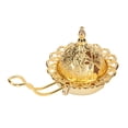 thumbnail image 3 of Metal Incense , Innovative Purify Air Incense  Stress Relief Gift Gold  for Living Room for Bedside Table, 3 of 8