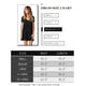 thumbnail image 1 of Vestido túnica de verano para mujer, cuello en V, informal, suelto, fluido, vestidos de cambio de columpio Fokelyi WMZY-757-103, 1 of 2