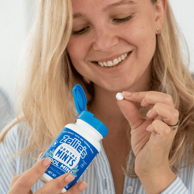 Zellie's, Dental Mints, 250 Count, Cool Mint Flavor - Walmart.com