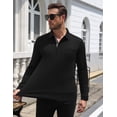 thumbnail image 4 of COOFANDY Long Sleeve Polo Shirts for Men Casual Dress Button Golf Tennis Collared Shirt with Pocket, Basic Lightweight Dry Fit Shirt for Work Travel, 4 of 8