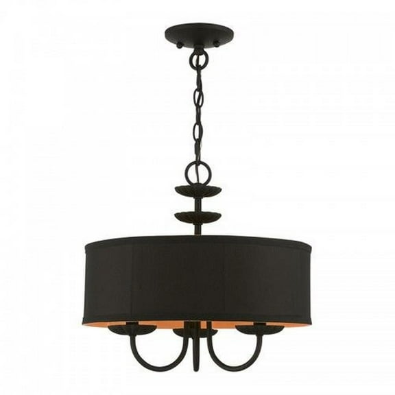 3 Light Pendant in Transitional Style-15 inches Tall and 16 inches Wide Bailey Street Home 218-Bel-4615564