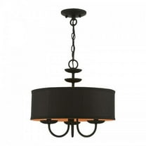 3 Light Pendant in Transitional Style-15 inches Tall and 16 inches Wide Bailey Street Home 218-Bel-4615564
