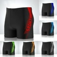 thumbnail image 4 of Men's swimming trunks beach shorts swim boxer trunks with drawstring lined, 4 of 6