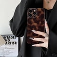 thumbnail image 4 of Funda para iPhone 16 Pro Max XQAGU con estampado de leopardo ámbar, 4 of 7
