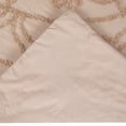 thumbnail image 4 of Better Trends Chenille Comforter Set Queen Size 3 Piece 100% Cotton Soft & Cozy All Season Bedding Cleo Collection - Taupe, 4 of 9