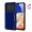 Blue, variant on Daxi for Samsung Galaxy A14 5G Wallet Case with Hidden Credit Card Holder Metal Protective Case -White