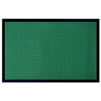 A1HC Indoor Outdoor Mat, Front and Back Entrance Welcome Mats, Front Door Patio Mats 18X30 Inches, Non-Slip Easy Clean Entrance Washable Doormats, Green