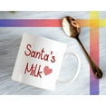 thumbnail image 2 of Christmas Santa's Milk Mug Funny Christmas Mugs Christmas Gifts for Friend or Coworker Christmas Winter Mug Xmas Coffee Cup Cute Christmas Decorations Holiday Friend Gifts, 2 of 6