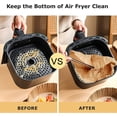 thumbnail image 4 of 150Pcs Air Fryer Disposable Paper Liner - Air Fryer Liners Round, Baking Paper for Air Fryer Water-proof, Oil-proof, Non-stick, Parchment Paper for Baking Roasting Microwave (7.9Inch), 4 of 5