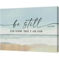 thumbnail image 2 of HFDF Large Christian Wall Art Be Still and Know That I Am God Pictures Wall Decor Bible Verse Psalm Canvas Painting Print Modern Home Decor Artworks for Living Room Bathroom Master 24x16inch Framed, 2 of 6