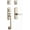 Satin, variant on Baldwin 853850562LH Handle Set, Lifetime Satin Nickel