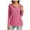 Hot Pink, variant on BLCHUNen Womens Sweatshirts 1/4 Zip up Hooded Pullover Casual Fall Workout Active Running Sports Long Sleeve Tops