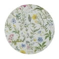thumbnail image 2 of Nawypu  Spring Summer Floral Table Cloth Flower Round Tablecloth Wildflower Spring Tablecloth for Holiday Parties Dining Table Living Room Kitchen Decor, 2 of 7