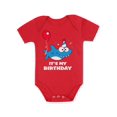thumbnail image 1 of Tstars Boys Unisex 1st 2nd Birthday Gift Shark Outfit Birthday Gift for 1 or 2 Year Old Birthday Gift for Baby Boy Birthday Party B Day Baby Bodysuit, 1 of 5