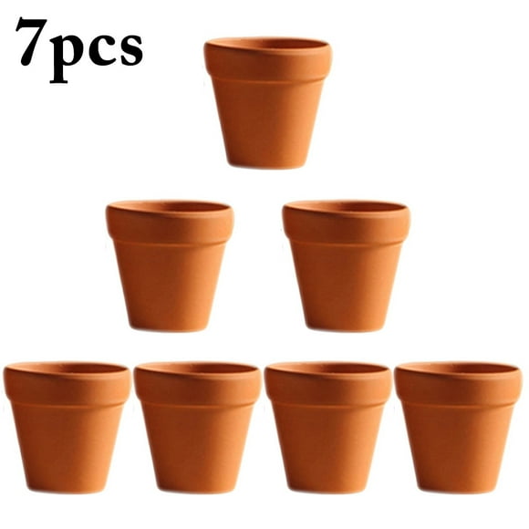 7PCS Succulent Pot Terra Cotta Creative Flower Pot Plant Pot for Home Decor